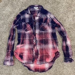 Bleached flannel